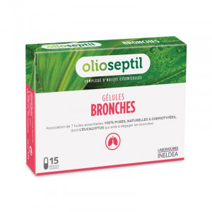 Bronches Olioseptil 15 capsule Laboratoires Ineldea