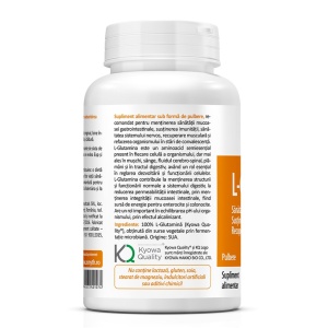 L-glutamina pulbere 120 g Zenyth - Img 3