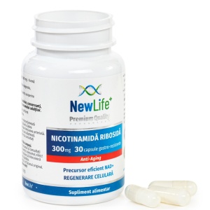 Nicotinamida Ribosida 300 mg 30 capsule Newlife+ - Img 1