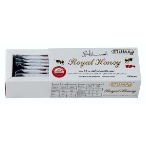 Royal Honey, miere afrodisiac pentru potenta, Cutie plicuri 6 buc x 10 gr - Img 1