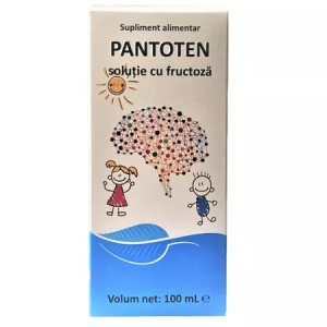 Solutie cu fructoza Pantoten 100 ml VitaPharm