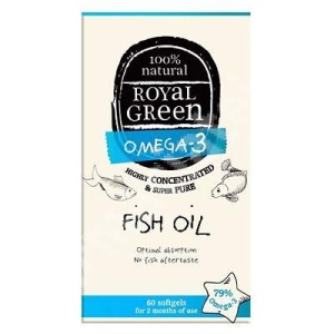 Ulei de peste Omega 3 Royal Green 60 capsule Frenchtop