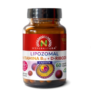 Vitamina B12 lipozomala + D-Riboza 60 capsule vegetale Hypernatura