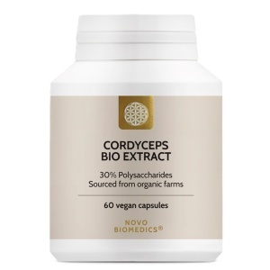 Extract de ciuperci bio Cordyceps, 60 capsule, Novo Biomedics