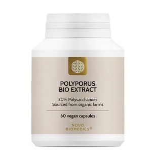 Extract de ciuperci bio Polyporus, 60 capsule, Novo Biomedics