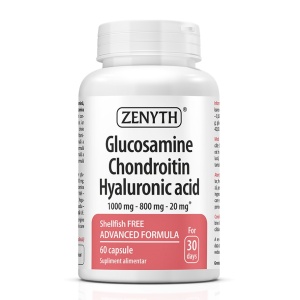 Glucosamine Chondroitin Hyaluronic Acid 60 capsule Zenyth