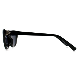 Ochelari de soare Guess GF6197 01A, Damă, Negru, Cat Eye - Img 3