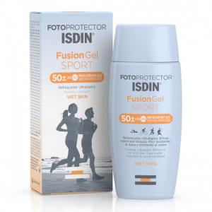 Gel de protectie solara pentru corp cu SPF 50 Fusion Gel Sport 100 ml Isdin