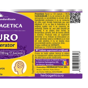 Neuro Regenerator 120 capsule Herbagetica - Img 3