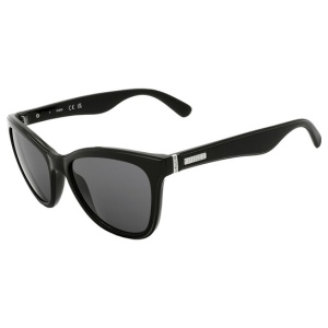 Ochelari de soare Guess GF0296 01A, Damă, Negru, Cat Eye - Img 2
