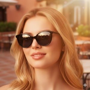 Ochelari de soare Levi's 1032/S/N 807 51, Dama - Img 2