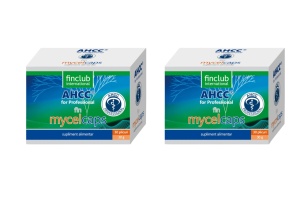 Pachet 2 x Fin Mycelcaps AHCC® 30 plicuri*1gram