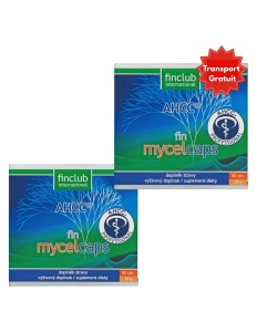 Pachet 2 x Mycelcaps AHCC Finclub 80 capsule
