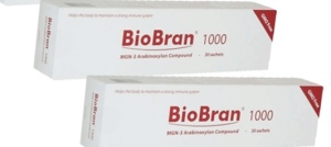 Pachet 2 xBioBran 1000 30 plicuri Biobran