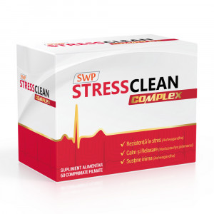 Stressclean Complex 60 comprimate Sun Wave Pharma