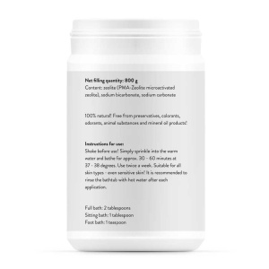 Zeolit Spectrum sare de baie alcalina 800 g Novo Biomedics