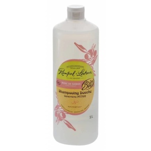 Gel de duş & şampon bio trandafir de Damasc (hipoalergen), 1000ml, RAMPAL LATOUR