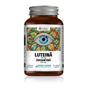 Luteina si Zeaxantina 60 capsule vegetale Hyllan Pharma - Img 2