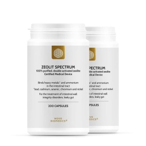 Pachet 2 cutii Zeolit Spectrum, 200 capsule, Novo Biomedics