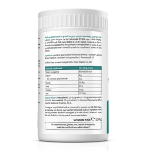 Fibre alimentare prebiotice PHGG 150 g Zenyth - Img 3