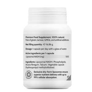 Liposomal Nad-H+ Reset, 30 capsule, Novo Biomedics - Img 3