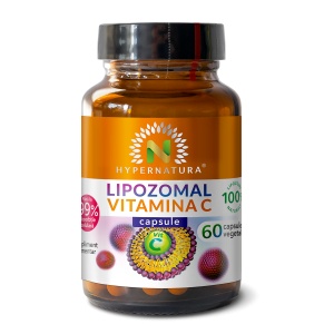 Lipozomal Vitamina C 60 capsule vegetale Hypernatura