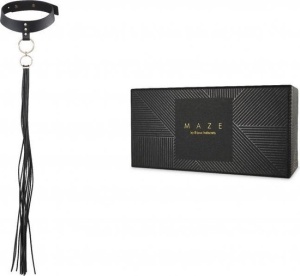 MAZE - Tassel Choker - Black - Img 2