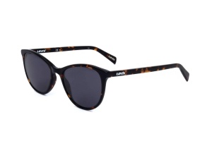 Ochelari de soare Levi's LV 1021/S/N 086, Damă, Havana, Cat Eye - Img 2
