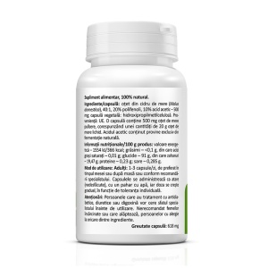 Pachet Berberina 500 mg 60 capsule + Otet din cidru de mere 60 capsule Zenyth