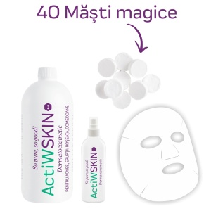 Pachet masti magice anti acnee ActiW SKIN