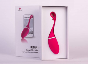 Vibrator Mini stimulare clitoris, aplicatie Telefon Realov Realov Irena Smart Egg 3.3 cm grosime