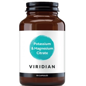 Citrat de potasiu si magneziu 90 capsule Viridian