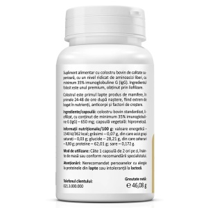Colostru 650 mg 60 capsule Zenyth - Img 3
