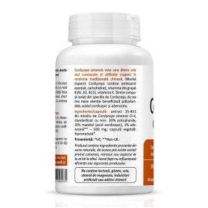 Cordyceps CS-4 500 mg 60 capsule Zenyth - Img 3
