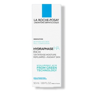 Crema intens hidratanta pentru ten sensibil si deshidratat Hydraphase HA Rich 50 ml La Roche-Posay