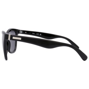 Ochelari de soare Guess GF0296 01A, Damă, Negru, Cat Eye - Img 3