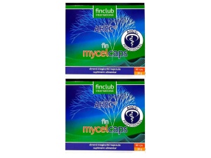 Pachet 2 x Mycelcaps AHCC Finclub 80 capsule - Img 2