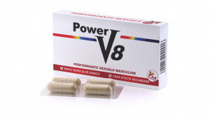 Stimulent sexual 4 capsule pentru Potenta, Ejaculare Precoce si Erectie, Power V8