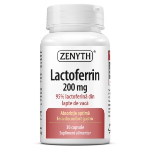 Lactoferina 200 mg 30 capsule Zenyth