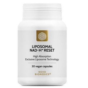 Liposomal Nad-H+ Reset, 30 capsule, Novo Biomedics - Img 1