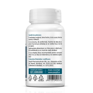 Magnesium Taurate Zenyth 30 capsule – Suport Cardiovascular și Nervos - Img 3