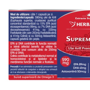 Supreme Krill 60 capsule Herbagetica - Img 2