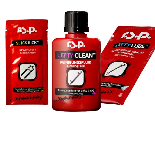 Kit Service Lefty Ocho R.S.P. (50 ml Lefty Clean+10ml Lefty Lube+8g Slick Kick)