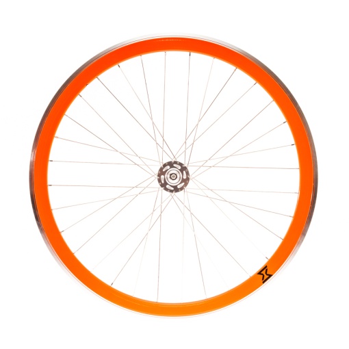 Roata Fata Single Speed/Fixie SXT 700-32H 40 mm Portocaliu