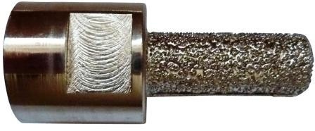 Freza tip deget pt. frezari in gresie portelanata si piatra - diametrul 16mm - prindere M14 - DXDH.80407.Finger