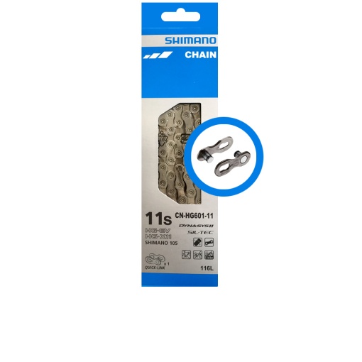 Lant SHIMANO 11v HG601 Quick Link 116 zale