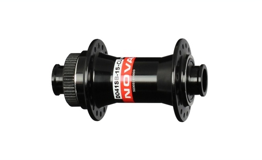 Butuc Fata NOVATEC D041SB-CL 15 x 100 mm Negru, 32H Center lock