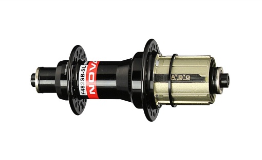 Butuc Spate NOVATEC F482SB-SL/AB-QR-A4ABG-11S, Negru, 28H