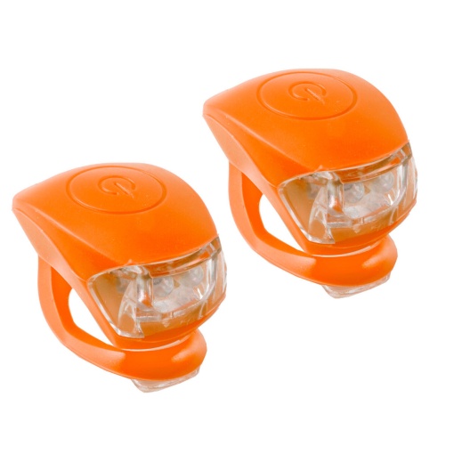 Set Flash cu Baterii M-WAVE COBRA IV -Portocaliu