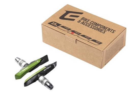Saboti Extend DUOSTOP Negru- Verde 72 mm